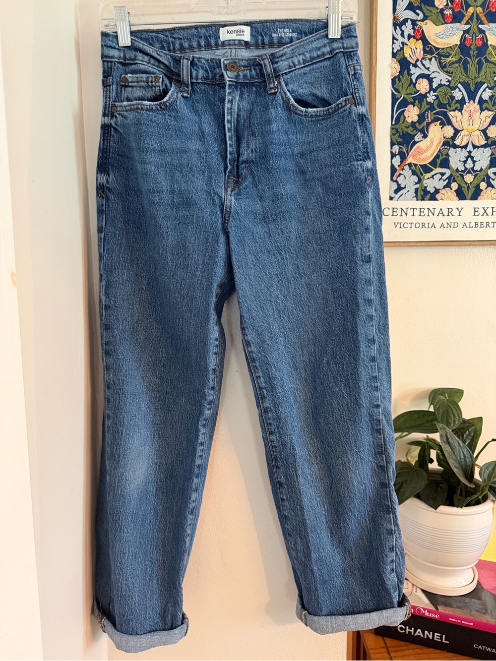 Kensie “The Mila” High Rise Straight Jeans | Size 4